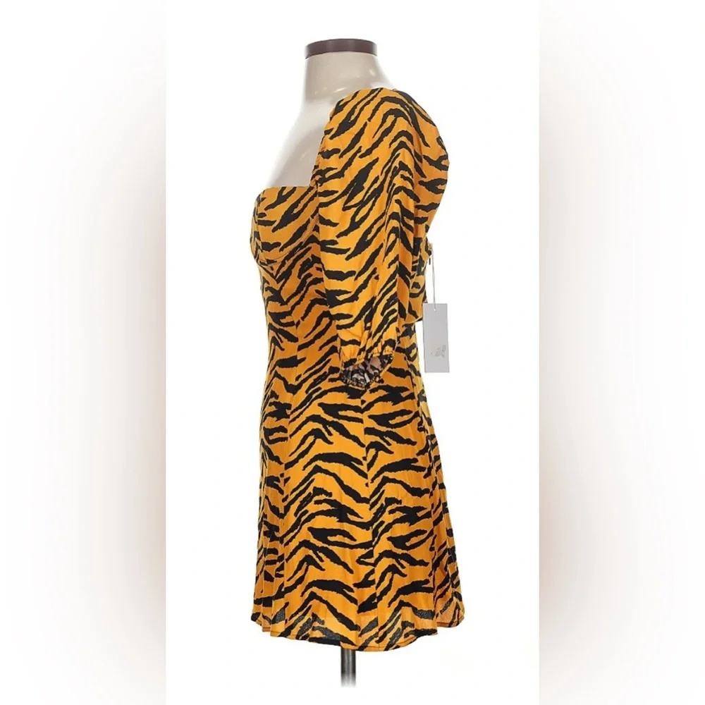 🔥 Reformation Kopa Tigress Cocktail Mini Dress 🔥 - Picture 5 of 9